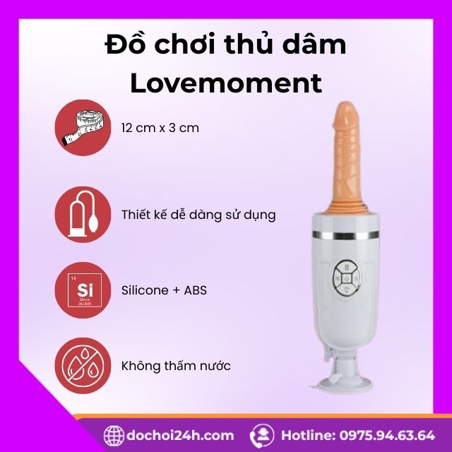 Đồ chơi thủ dâm Lovemoment bí quyết thăng hoa Giới thiệu tổng quan về Đồ chơi thủ dâm Lovemoment