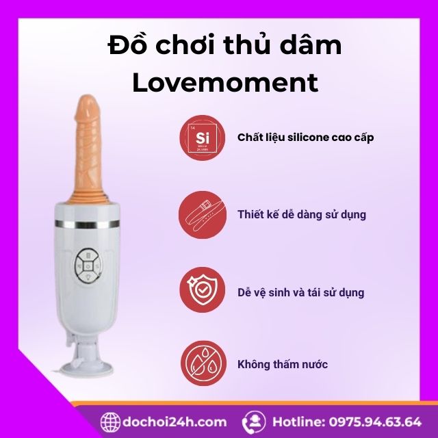 Đồ chơi thủ dâm Lovemoment bí quyết thăng hoa Ưu điểm nổi bật làm nên tên tuổi của Đồ chơi thủ dâm Lovemoment