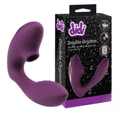 Máy rung mút bú Chisa Didi Double Orgasm kích thích âm đạo cho nữ Máy rung mút bú Chisa Didi Double Orgasm