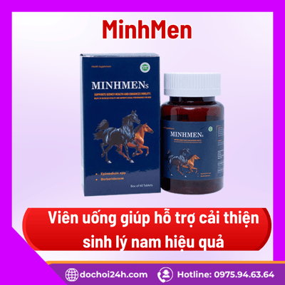 MinhMen viên uống giúp hỗ trợ cải thiện sinh lý nam hiệu quả MinhMen là sản phẩm có gì nổi bật?