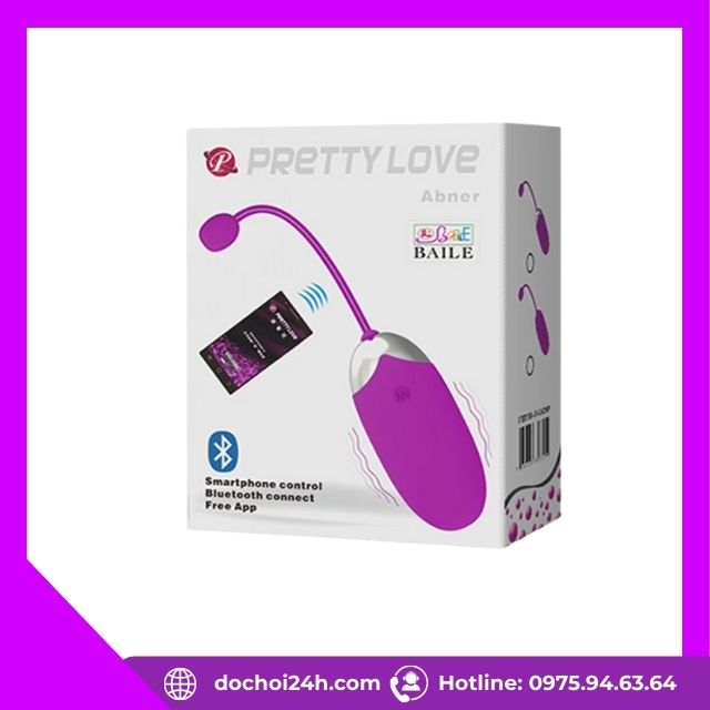 Trứng rung Pretty Love Anber kích thích âm vật nữ Trứng rung Pretty Love Anber