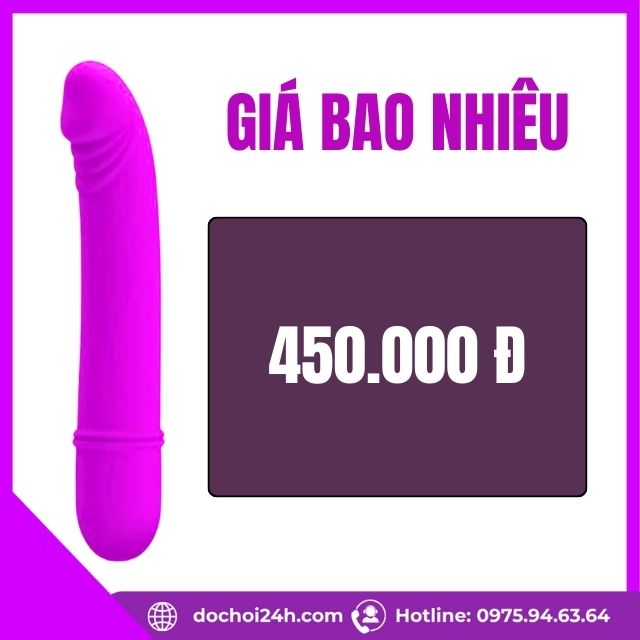 Dương vật giả Pretty Love Beck hỗ trợ chạm điểm G Pretty Love Beck gia bao nhieu