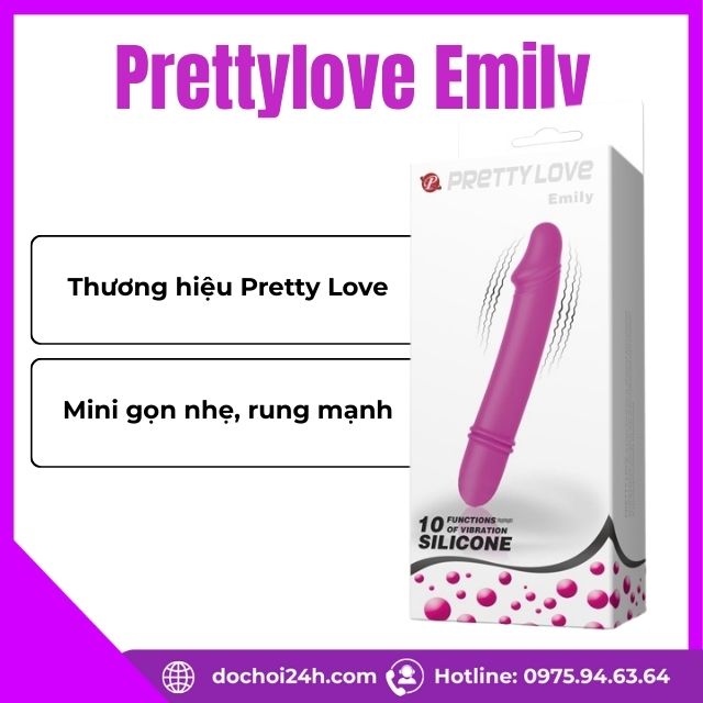 Pretty Love Emily dương vật giả cao cấp - Chạm điểm G Dương vật giả Pretty Love Emily là gì