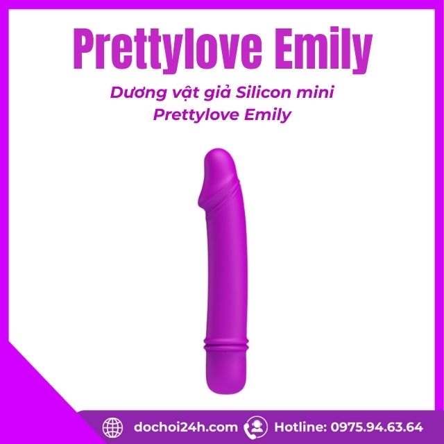 Pretty Love Emily dương vật giả cao cấp - Chạm điểm G Dương vật giả Pretty Love Emily