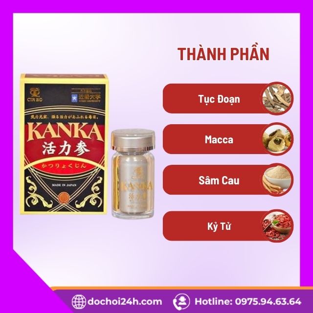 Thành phần đặc biệt của Kanka Nhật Bản