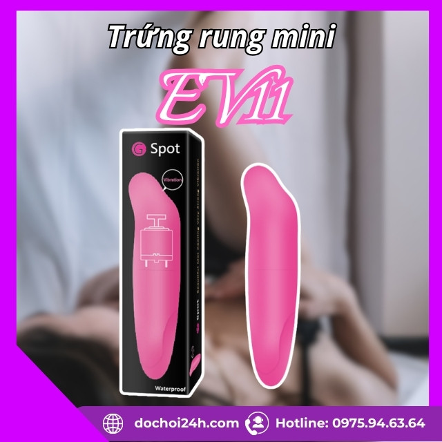Trứng rung tình yêu EV11 kích thích điểm G cho nữ Trứng rung EV11