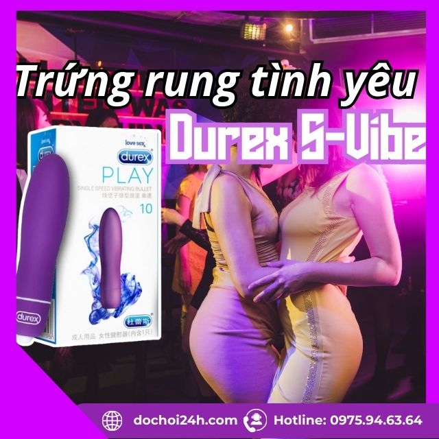 Trứng rung tình yêu Durex S-Vibe