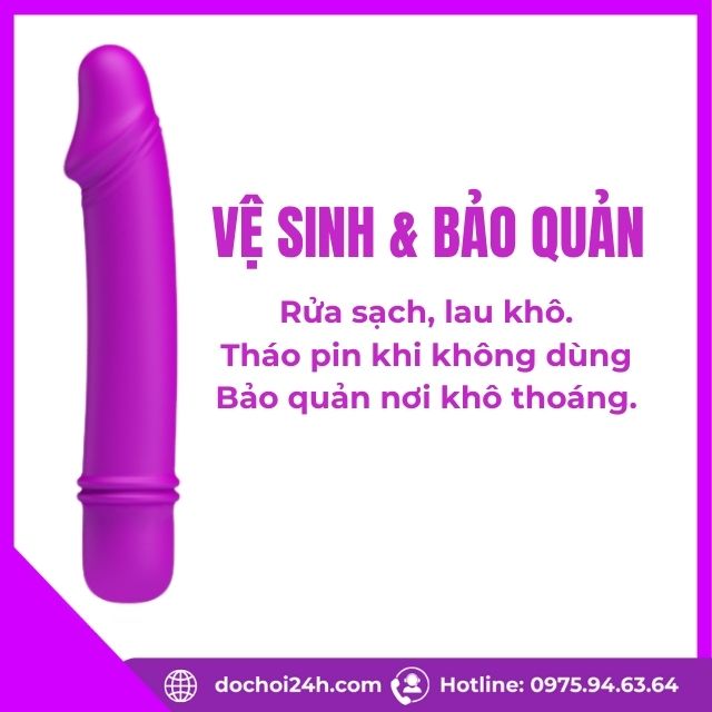 Pretty Love Emily dương vật giả cao cấp - Chạm điểm G Vệ sinh và bảo quản Dương vật giả Pretty Love Emily