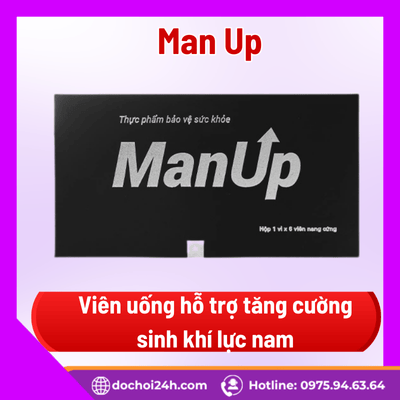 Viên uống Man Up là sản phẩm gì? 