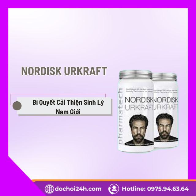 Nordisk Urkraft Bí Quyết Cải Thiện Sinh Lý Nam Giới Viên uống Nordisk Urkraft của Pharmatech Na Uy là sản phẩm gì?