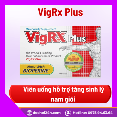 Viên uống VigRx Plus là sản phẩm hỗ trợ gì? 
