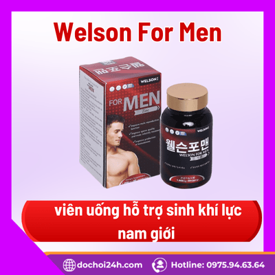 Welson For Men là gì? Giới thiệu tổng quan sản phẩm