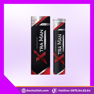 Xtraman Black Viên sủi hỗ trợ sinh lý nam cải thiện xuất tinh sớm Xtraman-Black12