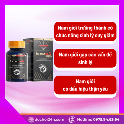 Estromen Gold dành cho những đối tượng nam giới nào?