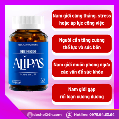 Ai nên sử dụng Sâm Alipas?