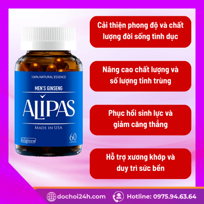 Công dụng đột phá của Sâm Alipas