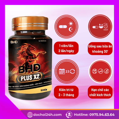 Hướng dẫn sử dụng Bổ Hoàn Dương Plus X2 hiệu quả