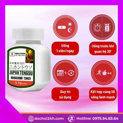 Japan Tengsu bí quyết sung mãn cho phái mạnh từ Nhật Bản Hướng dẫn sử dụng Japan Tengsu đúng cách