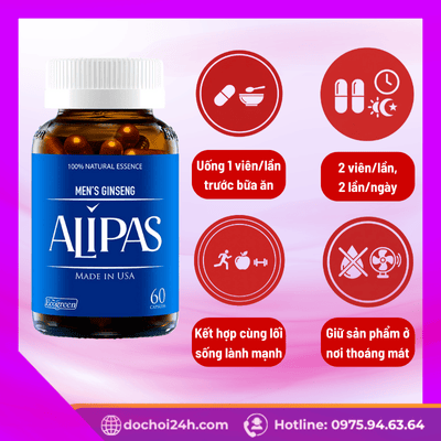 Hướng dẫn sử dụng Sâm Alipas