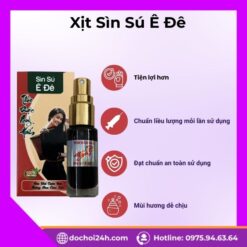 Ưu điểm vượt trội của Xịt Sìn Sú Ê Đê so với các sản phẩm khác