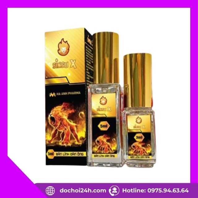Chai Xịt Sìn Sú X chống xuất tinh sớm Xịt Sìn Sú X