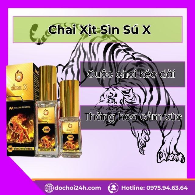 Chai Xịt Sìn Sú X chống xuất tinh sớm Giới thiệu về chai Xịt Sìn Sú X – Tinh hoa Thảo dược Ê Đê