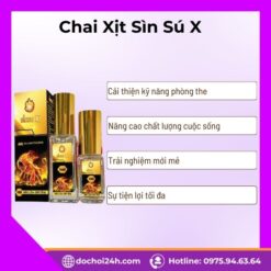 Chai Xịt Sìn Sú X chống xuất tinh sớm Lợi ích khi sử dụng Xịt Sìn Sú X thường xuyên