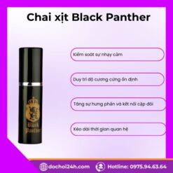 Công dụng vượt trội của Chai xịt Black Panther