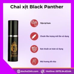 Ưu điểm nổi bật của Chai xịt Black Panther