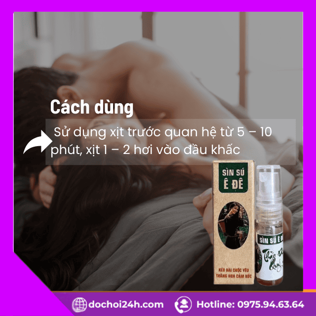 Cách dùng xịt Sìn Sú Ê Đê đúng hướng dẫn và lưu ý an toàn