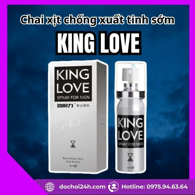 Chai xịt King Love