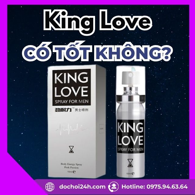 Chai xịt King Love