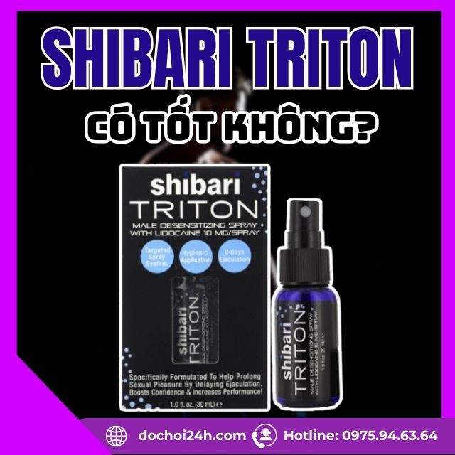 Xịt SHIBARI TRITON có tốt không?
