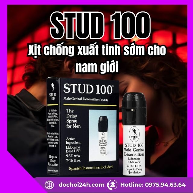 Chai xịt Stud 100