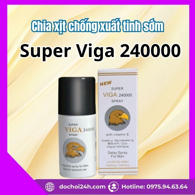 Chai xịt Super Viga 240000