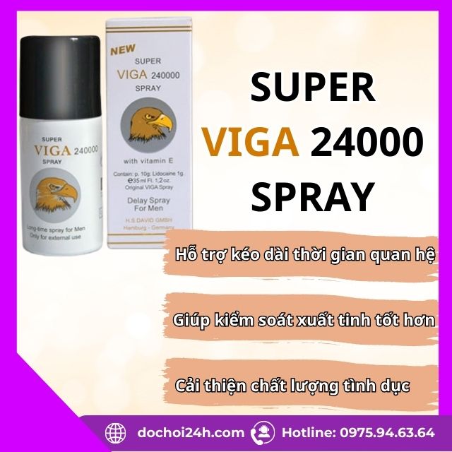 Chai xịt Super Viga 240000