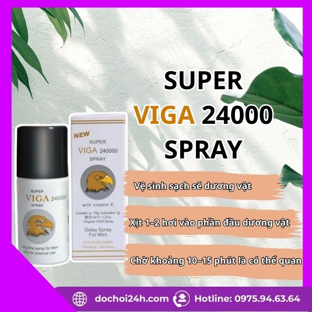Chai xịt Super Viga 240000