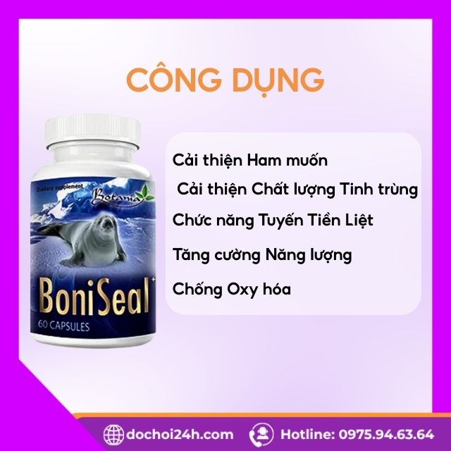 Công Dụng Của Boniseal Với Sinh Lý Nam