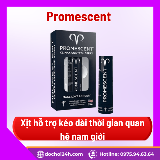Giới thiệu xịt Promescent là gì? 