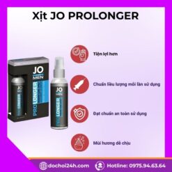 Ưu điểm của Xịt JO PROLONGER so với các dòng khác