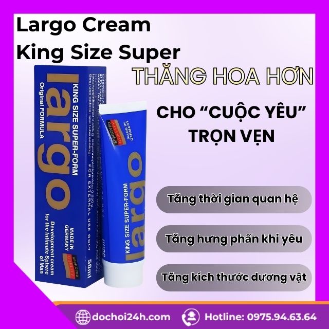 Giới thiệu Gel Largo Cream King Size Super