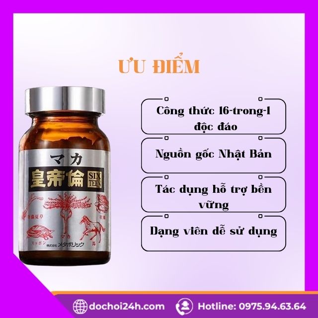 Viên Uống Tăng Cường Sinh Lý Nam Giới Maka Sixteen Maka Sixteen Có Tốt Không Đánh Giá Và Review