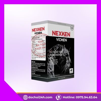 Viên Uống Tăng Cường Sinh Lý Nam Tự Nhiên Nexken Vicmen Viên Uống Tăng Cường Sinh Lý Nam Tự Nhiên Nexken Vicmen - Ảnh 3
