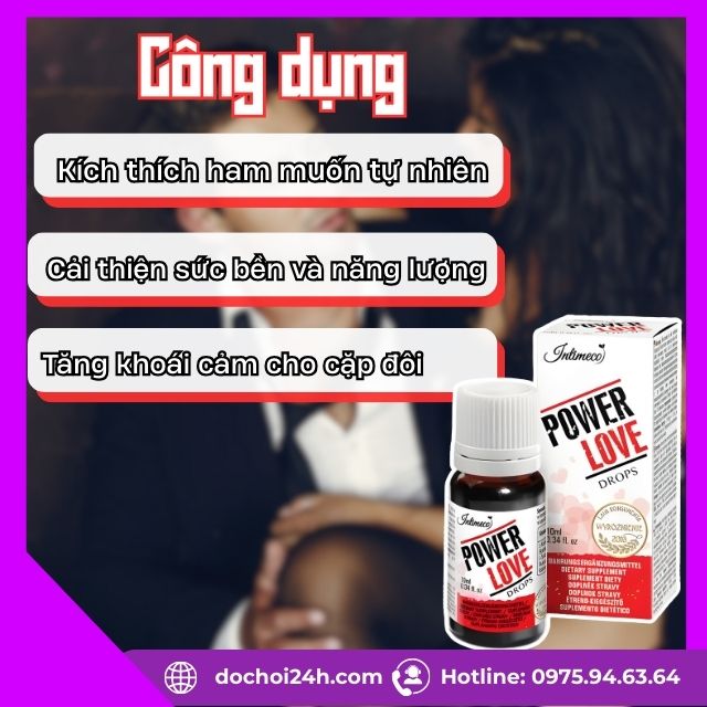 Nước uống Power Love Drops