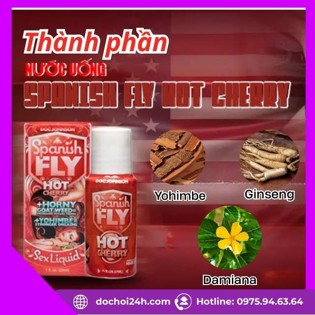 Nước uống Spanish Fly Hot Cherry