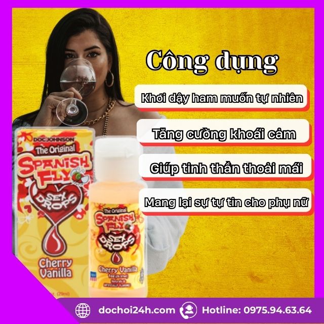 Nước uống Spanish Fly Sexy Drops