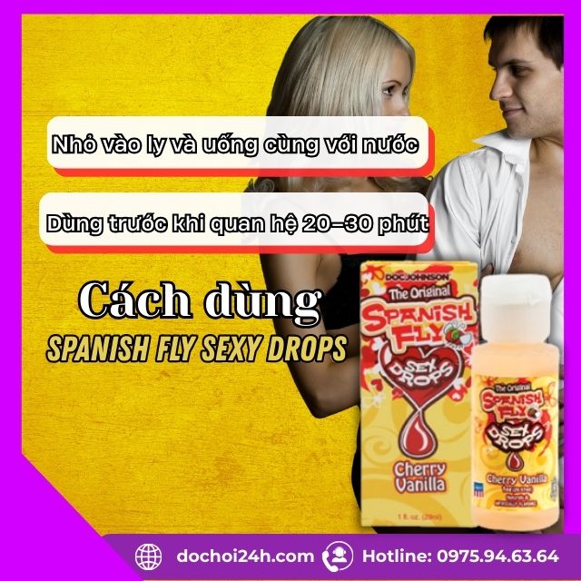 Nước uống Spanish Fly Sexy Drops 