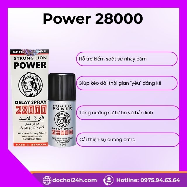Công dụng nổi bật của Power 28000