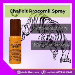 Giới thiệu tổng quan về chai xịt Procomil Spray