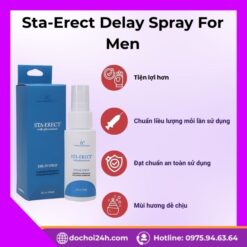 Ưu điểm vượt trội của Xịt Sta-Erect Delay Spray For Men